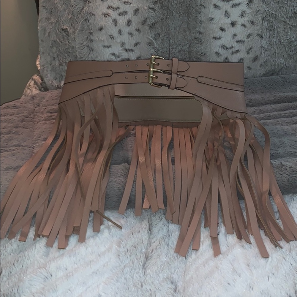 BCBG Fringe Belt